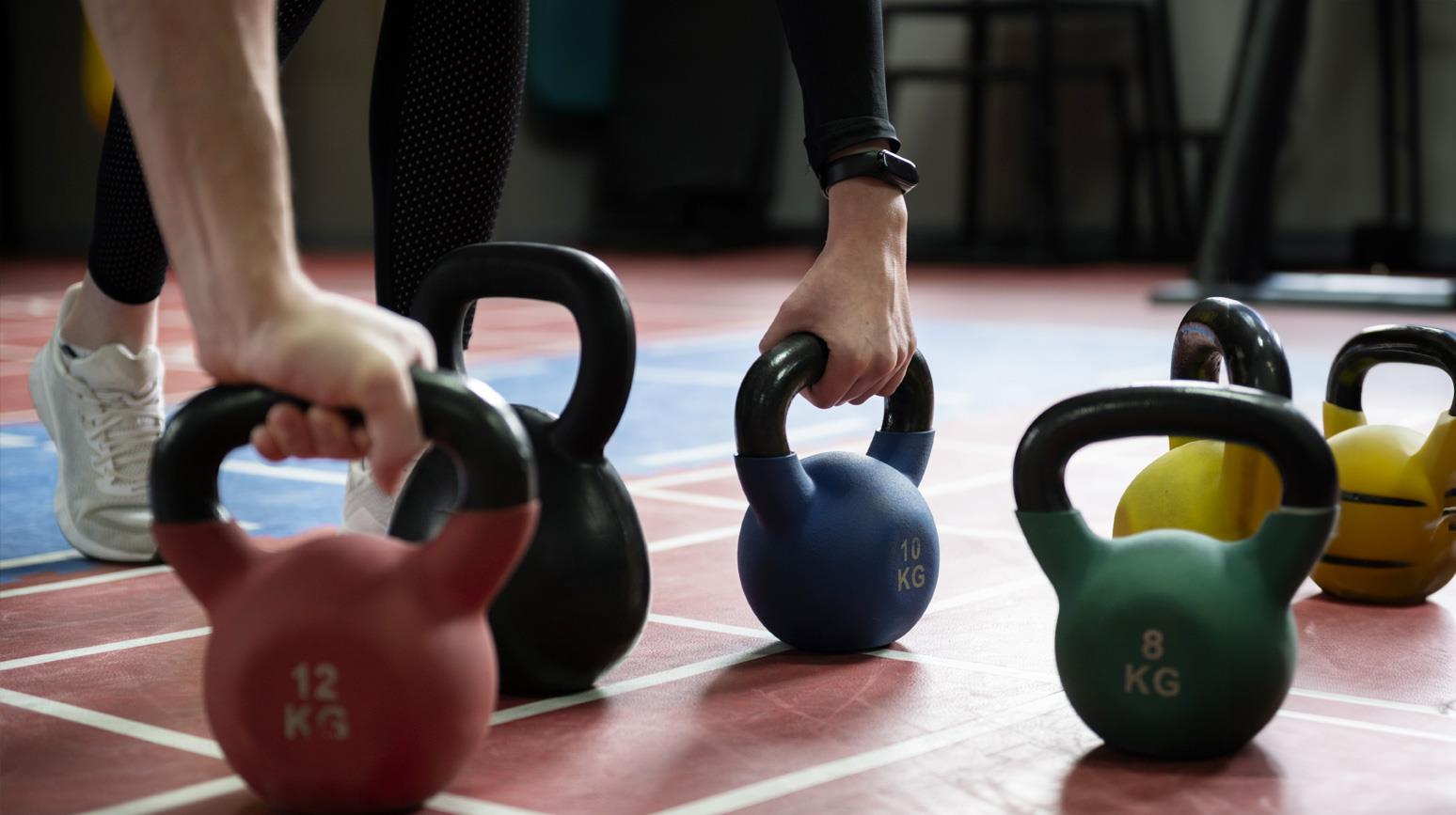 Kettlebell training / sport